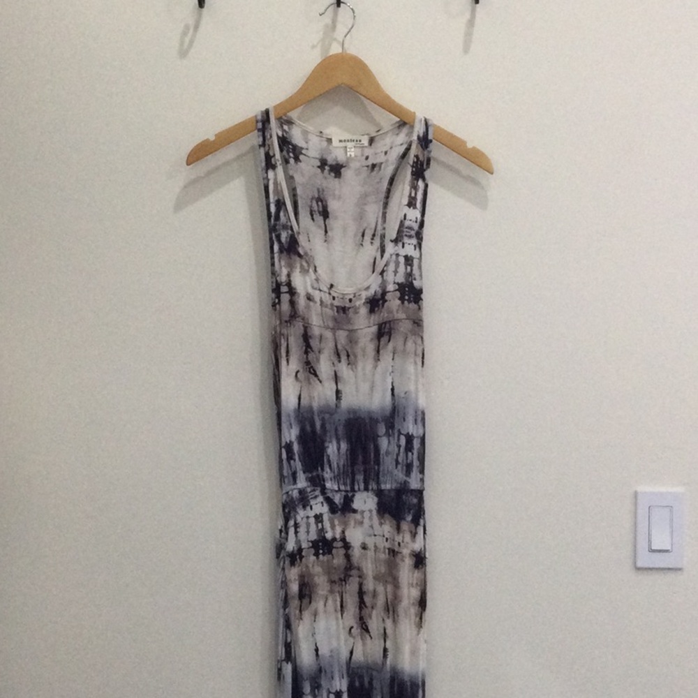 Tie dye maxi dress